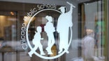 CHICAGO, ILLINOIS - JANUARY 05: A sign is displayed on the front of the headquarters for Chicago Public Schools on January 05, 2022 in Chicago, Illinois. Classes at all of Chicago public schools have been canceled today by the school district after the teacher's union voted to return to virtual learning citing unsafe conditions in the schools as the Omicron variant of the COVID-19 virus continues to spread.   (Photo by Scott Olson/Getty Images)