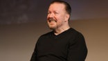 Ricky Gervais speaks onstage during an event at the BFI Southbank in London.