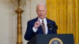 President Joe Biden speaks during a news conference in the East Room of the White House in Washington, Wednesday, Jan. 19, 2022. Biden ends his first year in the White House with a clear majority of Americans for the first time disapproving of his handling of the presidency in the face of an unrelenting pandemic and roaring inflation. That's according to a new poll from The Associated Press-NORC Center for Public Affairs Research. (AP Photo/Susan Walsh)