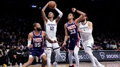 Grizzlies top Nets 118-104 as Antonio Brown looks on amid Bucs drama