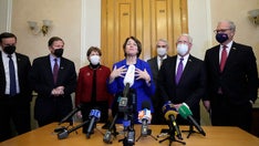 Senators meet in Ukraine to reaffirm US is united against ‘Putin’s belligerence’