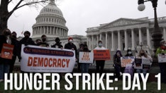 HUNGER STRIKE DAY 1: Indefinite strike for voting rights legislation begins despite no clear path forward