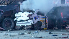 Homeless man who helped rescue cop, children in fiery crash wished he could do more