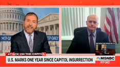 MSNBC's Chuck Todd grows heated with Republican guest on 1/6 anniversary for still supporting Trump