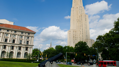 'Explosion' at University of Pittsburgh transgender debate causes 'safety emergency' as protesters yell, chant
