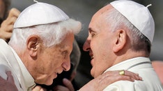 Pope Francis pledges justice for victims of abuse after predecessor faulted