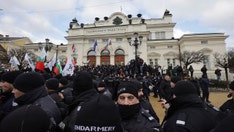 COVID-19: Anti-vaccine protesters attempt to storm Bulgarian parliament