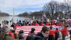 Washington DC 'Defeat the Mandates' march calls for end to 'draconian' COVID-19 vaccine requirements