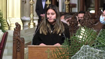 In gut-wrenching eulogy, widow Dominique Rivera says she still has her husband's back