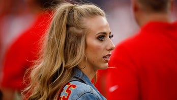Patrick Mahomes' fiancée Brittany Matthews responds to criticism over champagne incident