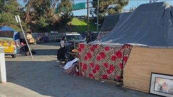 Los Angeles-area homeless encampment near Super Bowl site cleared after reports of fires set