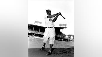 Vandalized plaque honoring Jackie Robinson to be displayed in Kansas City