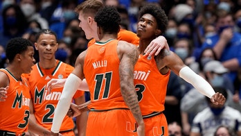Kameron McGusty's basket helps Miami stun No. 2 Duke