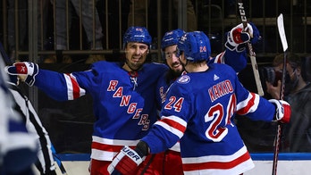 Mika Zibanejad has hat trick as Rangers beat Lightning