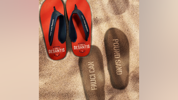 DeSantis campaign selling Fauci flip-flops urging him to 'pound sand'