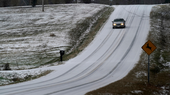 New Mexico storm leaves icy roads