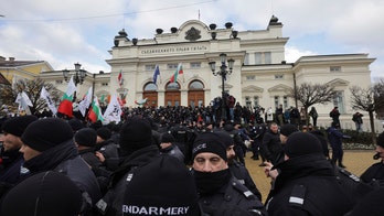 COVID-19: Anti-vaccine protesters attempt to storm Bulgarian parliament