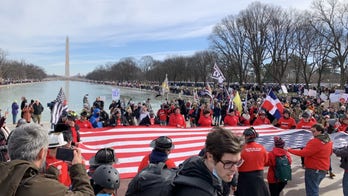Washington DC 'Defeat the Mandates' march calls for end to 'draconian' COVID-19 vaccine requirements