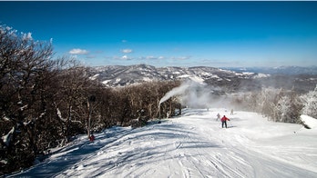 North Carolina ski-lift riders blasted with water after hydrant bursts
