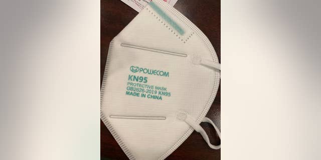 KN95 masks provided to Congressional offices by the Office of the Attending Physician, according to a House GOP aide. 