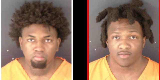 Kalvion Turner, links, and Nyquan Priester, reg (Sarasota County Sheriff’s Office)