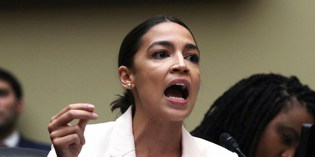 Rep. Alexandria Ocasio-Cortez, D-N.Y., again accused Republicans of racist intentions on the House floor this week.