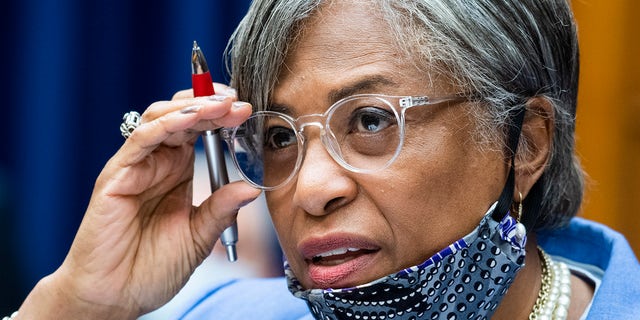 U.S. Rep. Brenda Lawrence, D-Mich., is seen on Capitol Hill, in Washington, Aug. 24, 2020.