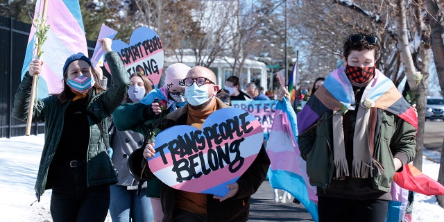 Transgender protest in South Dakota