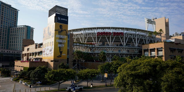 San Diego Police determined that the cause of death of a 40-year-old woman and her 2-year-old son who plunged from the third level of Petco Park last year. 