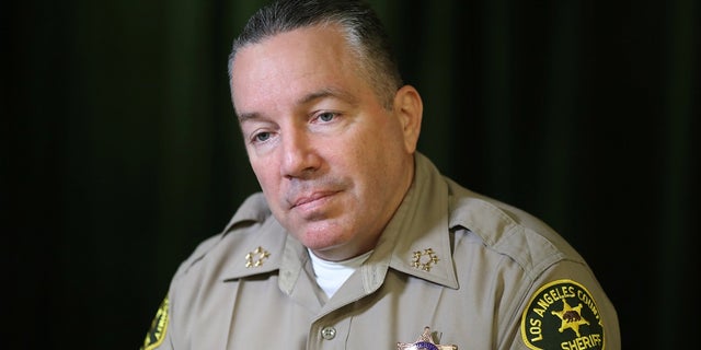 Los Angeles County Sheriff Alex Villanueva is interviewed by Reuters in Los Angeles June 24, 2020.  (Reuters/Lucy Nicholson)