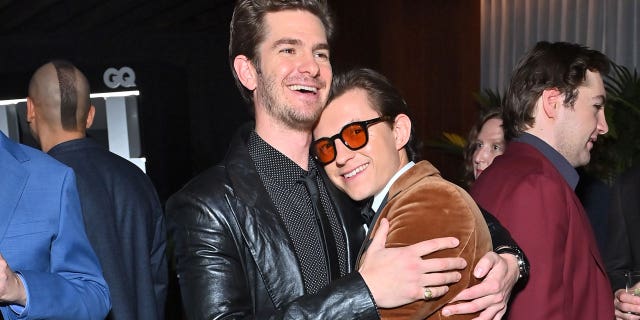 Andrew Garfield, left, played Spider-Man in "The Amazing Spider-Man" and "The Amazing Spider-Man 2." He was also in the 2021 movie "Spider-Man: No Way Home" with Tom Holland, right, and Tobey Maguire. 