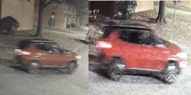 This Jeep Compass Trailhawk was seen fleeing the scene of the shootings, police say. 