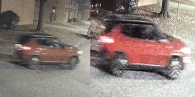 This Jeep Compass Trailhawk was seen fleeing the scene of the shootings, police say.