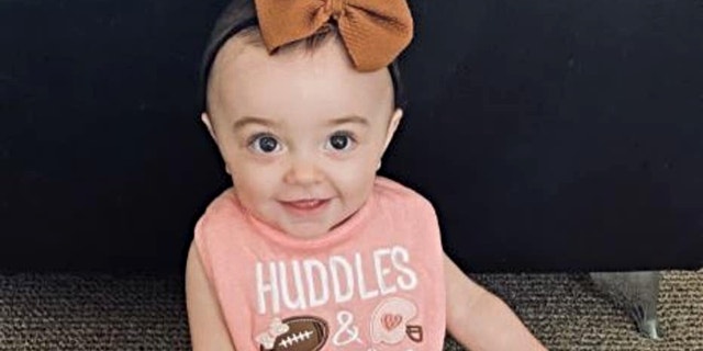 1-year-old Michigan girl. (Credit: Melissa Hartley)
