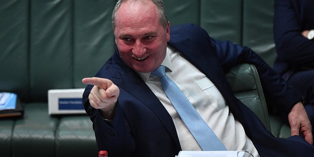 Deputy Prime Minister Barnaby Joyce during Question Time in the House of Representatives at Parliament House on June 23, 2021 in Canberra, オーストラリア.
