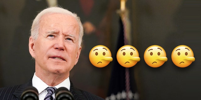 The Washington Post awarded President Biden its harshest fact-check rating of "Four Pinocchios" over his false claim this week that he was "arrested" for the first time as a teenager while attending a civil rights protest in Delaware. (Reuters)