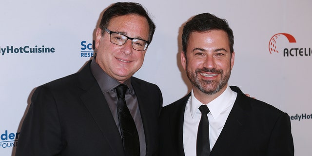 Jimmy Kimmel offered a touching tribute to his good friend, Bob Saget. 