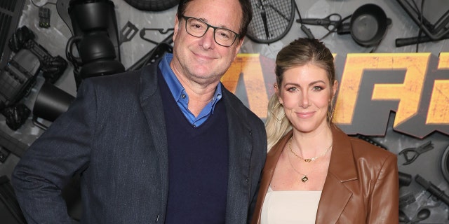 Bob Saget and his wife Kelly Rizzo.