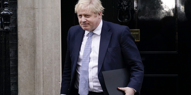 Britain's Prime Minister Boris Johnson leaves 10 Downing Street as he makes his way to the House of Commons, in London. The United Kingdom did report an increase in the number of stool specimens positive for adenovirus among children 1–4 years old compared with pre-pandemic levels, but the agency noted data on total specimens tested in the U.K. is unavailable