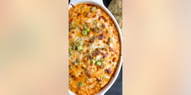 Buffalo Chicken Dip from The Forked Spoon.