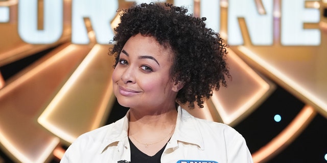 Raven-Symoné got the lyrics to the Bee Gees' "Stayin' Alive" incorrect on "Celebrity Wheel of Fortune." 