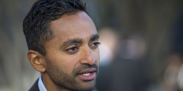 Chamath Palihapitiya speaks during a Bloomberg Technology TV interview at the Vanity Fair New Establishment Summit in San Francisco, California, on Oct. 19, 2016.