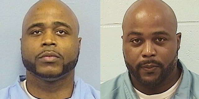 Kevin Dugar, 剩下, and twin brother Karl Smith. Smith confessed to the murder after Dugar spent more than a decade in prison.
