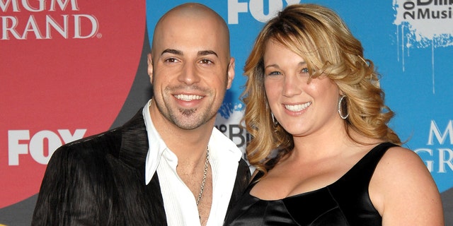 Chris Daughtry and his wife Deanna Daughtry in 2006.