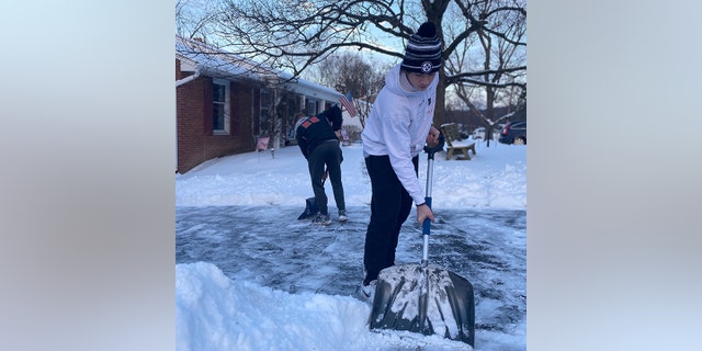 Bethel Park High School head football coach Brian DeLallo told his players to shovel driveways when severe weather canceled weightlifting practice on Monday.