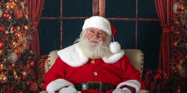Walt Queen, 78, has been playing Santa Claus for the last 15 years in the Louisville, Kentucky, area.