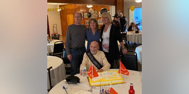 Jack Becker, from Prineville, Oregon, turned 100 on Jan. 20 and celebrated with a surprise party organized by his three children. 