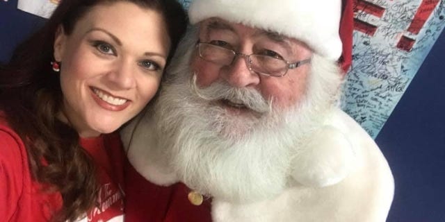Whitney Kamann (pictured with Queen), Queen’s business manager and close friend set up a GoFundMe, called "Elf Whitney’s fundraiser for Santa Walt," to help Queen with his medical bills.