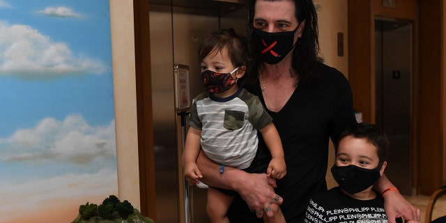 Criss Angel is seen at a Cure 4 The Kids Foundation event in Nevada.