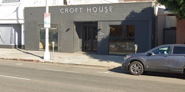 The Croft House in Los Angeles. Brianna Kupfer, 24, who worked at the furniture shop, was stabbed to death Thursday by a homeless man, police said.